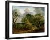 Wooded Landscape-Thomas Gainsborough-Framed Giclee Print