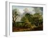 Wooded Landscape-Thomas Gainsborough-Framed Giclee Print