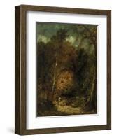 Wooded Landscape-David Cox-Framed Giclee Print