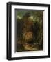 Wooded Landscape-David Cox-Framed Giclee Print