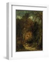 Wooded Landscape-David Cox-Framed Giclee Print