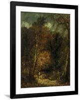 Wooded Landscape-David Cox-Framed Giclee Print