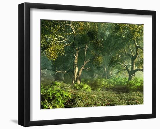 Wooded Meadow-Atelier Sommerland-Framed Art Print