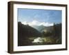 Wooded Mountainous Landscape-Jacobus Nooteboom-Framed Giclee Print