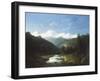 Wooded Mountainous Landscape-Jacobus Nooteboom-Framed Giclee Print