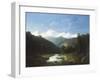Wooded Mountainous Landscape-Jacobus Nooteboom-Framed Giclee Print