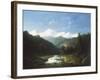 Wooded Mountainous Landscape-Jacobus Nooteboom-Framed Giclee Print