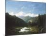 Wooded Mountainous Landscape-Jacobus Nooteboom-Mounted Giclee Print