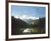 Wooded Mountainous Landscape-Jacobus Nooteboom-Framed Giclee Print