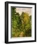 Wooded Path, 1865-Claude Monet-Framed Giclee Print