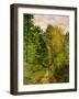 Wooded Path, 1865-Claude Monet-Framed Premium Giclee Print