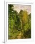 Wooded Path, 1865-Claude Monet-Framed Giclee Print