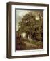 Wooded Path-John Constable-Framed Premium Giclee Print