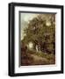 Wooded Path-John Constable-Framed Premium Giclee Print