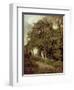 Wooded Path-John Constable-Framed Premium Giclee Print