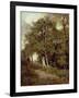 Wooded Path-John Constable-Framed Giclee Print