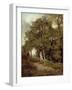 Wooded Path-John Constable-Framed Giclee Print
