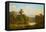 Wooded River Landscape, Pennsylvania (Monarch of the Grove)-Russell Smith-Framed Stretched Canvas