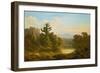 Wooded River Landscape, Pennsylvania (Monarch of the Grove)-Russell Smith-Framed Giclee Print