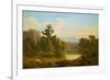 Wooded River Landscape, Pennsylvania (Monarch of the Grove)-Russell Smith-Framed Giclee Print
