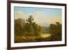 Wooded River Landscape, Pennsylvania (Monarch of the Grove)-Russell Smith-Framed Giclee Print