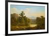 Wooded River Landscape, Pennsylvania (Monarch of the Grove)-Russell Smith-Framed Giclee Print