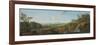 Wooded River Landscape-George the Elder Barret-Framed Giclee Print