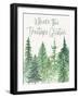 Wooded Winter X-Beth Grove-Framed Art Print