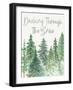 Wooded Winter XI-Beth Grove-Framed Art Print