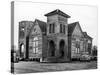 Wooden African American Baptist Church-Charles E^ Steinheimer-Stretched Canvas