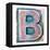 Wooden Alphabet Block, Letter B-donatas1205-Framed Stretched Canvas