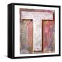 Wooden Alphabet Block, Letter T-donatas1205-Framed Stretched Canvas