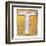 Wooden Alphabet Block, Letter T-donatas1205-Framed Art Print