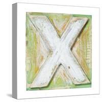 Wooden Alphabet Block, Letter X-donatas1205-Stretched Canvas