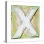 Wooden Alphabet Block, Letter X-donatas1205-Stretched Canvas