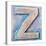 Wooden Alphabet Block, Letter Z-donatas1205-Stretched Canvas