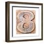 Wooden Alphabet Block, Number 8-donatas1205-Framed Art Print