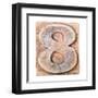 Wooden Alphabet Block, Number 8-donatas1205-Framed Art Print