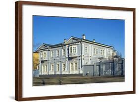 Wooden Architecture, the House of the Decembrist Volkonskii, Irkustsk, Siberia, Russia, Eurasia-Bruno Morandi-Framed Photographic Print