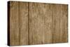 Wooden Background with Vertical Boards-vitalkaka-Stretched Canvas