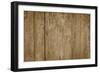 Wooden Background with Vertical Boards-vitalkaka-Framed Photographic Print