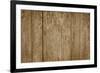 Wooden Background with Vertical Boards-vitalkaka-Framed Photographic Print