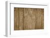 Wooden Background with Vertical Boards-vitalkaka-Framed Photographic Print