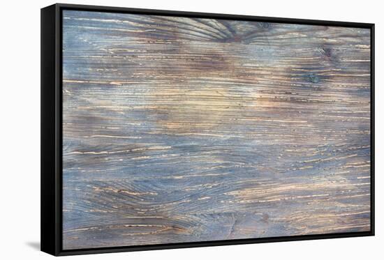 Wooden Background-alexalenin-Framed Stretched Canvas