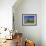 Wooden Barn Building and Trees in Fall Colours, Vermont, New England, USA-Rainford Roy-Framed Photographic Print displayed on a wall