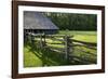 Wooden Barn, Mountain Farm Museum, Great Smoky Mountains National Park, North Carolina, USA-null-Framed Photographic Print