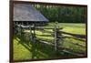 Wooden Barn, Mountain Farm Museum, Great Smoky Mountains National Park, North Carolina, USA-null-Framed Photographic Print