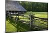 Wooden Barn, Mountain Farm Museum, Great Smoky Mountains National Park, North Carolina, USA-null-Mounted Photographic Print