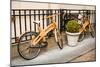 Wooden Bicycles in Amsterdam-Erin Berzel-Mounted Photographic Print