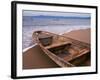 Wooden Boat Looking Out on Banderas Bay, The Colonial Heartland, Puerto Vallarta, Mexico-Tom Haseltine-Framed Photographic Print